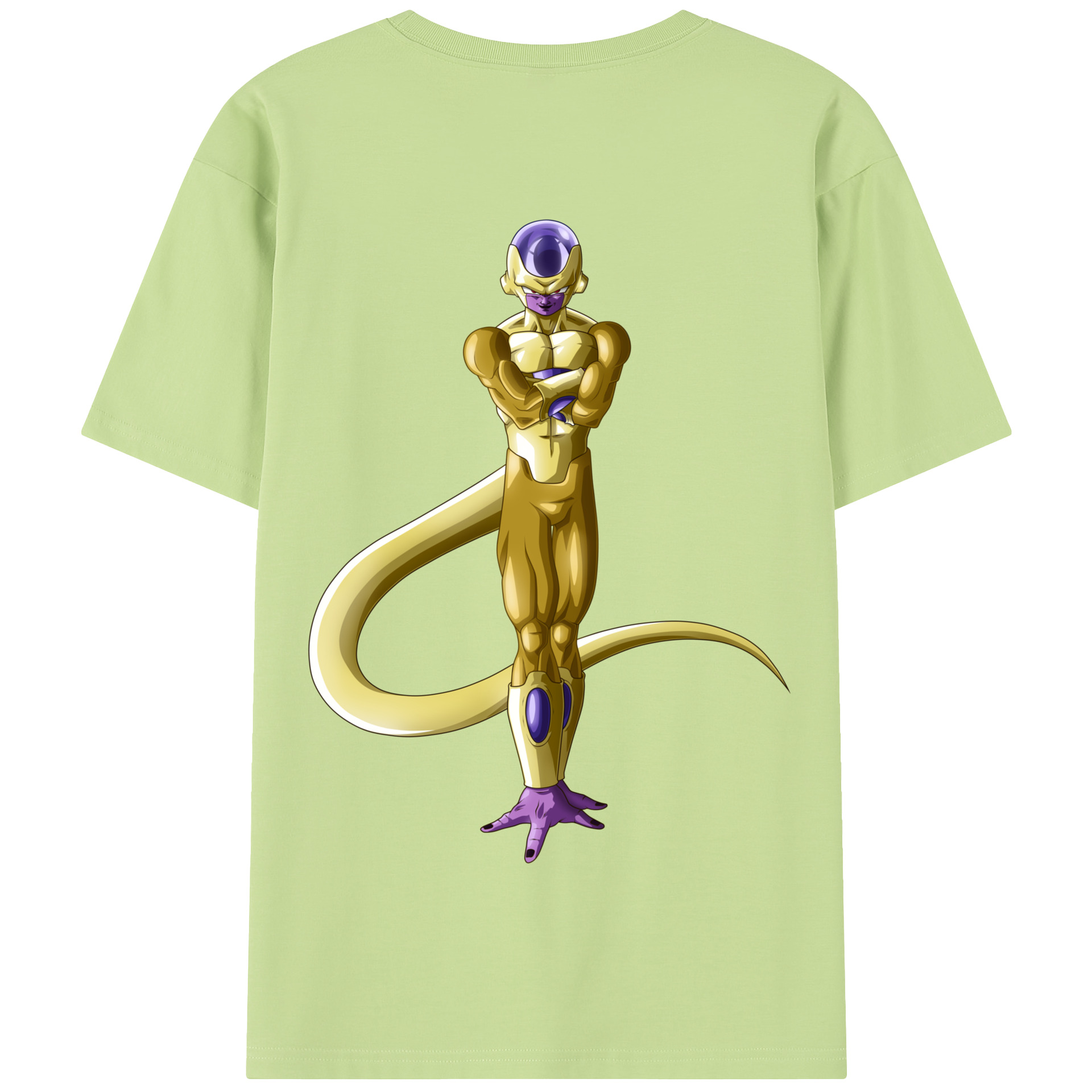 （画像用） ドラゴンボール フリーザ DRAGON BALL Frieza 綿100％半袖Tシャツ（背面プリント）